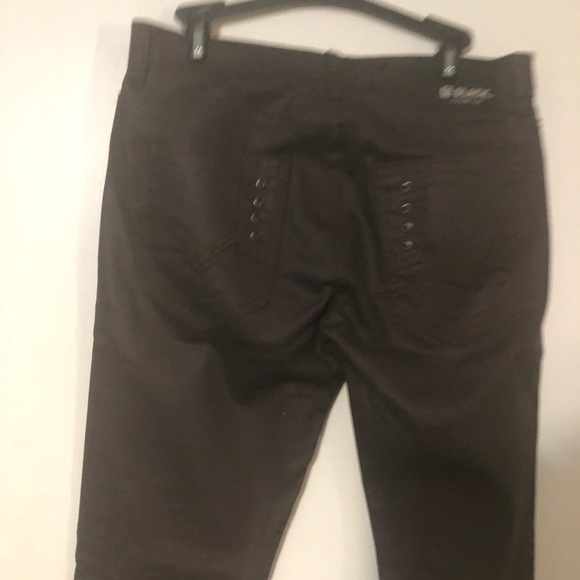 Men’s, Brown, coated pants. - Picture 4 of 9